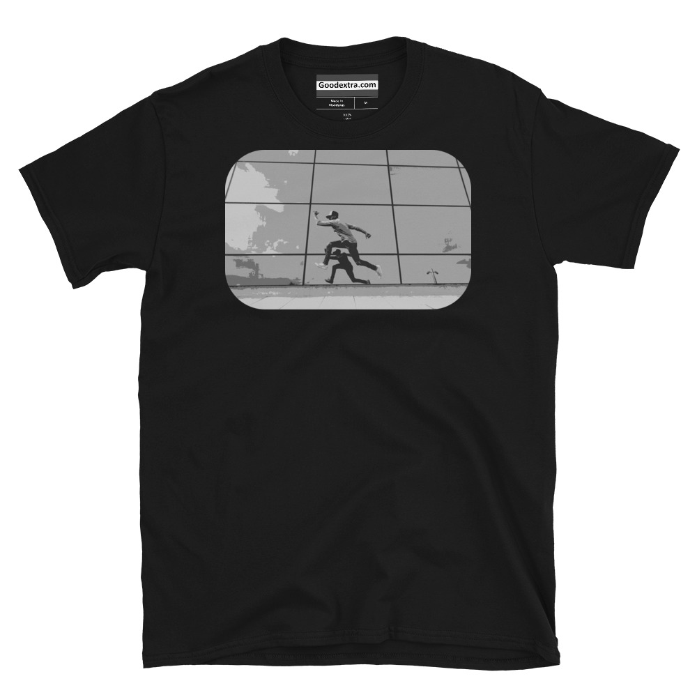 Running, Track & Field T-shirt – Rooftop Sprinting – (#7545) Running, Track & Field T-shirt – Rooftop Sprinting – (#7545)