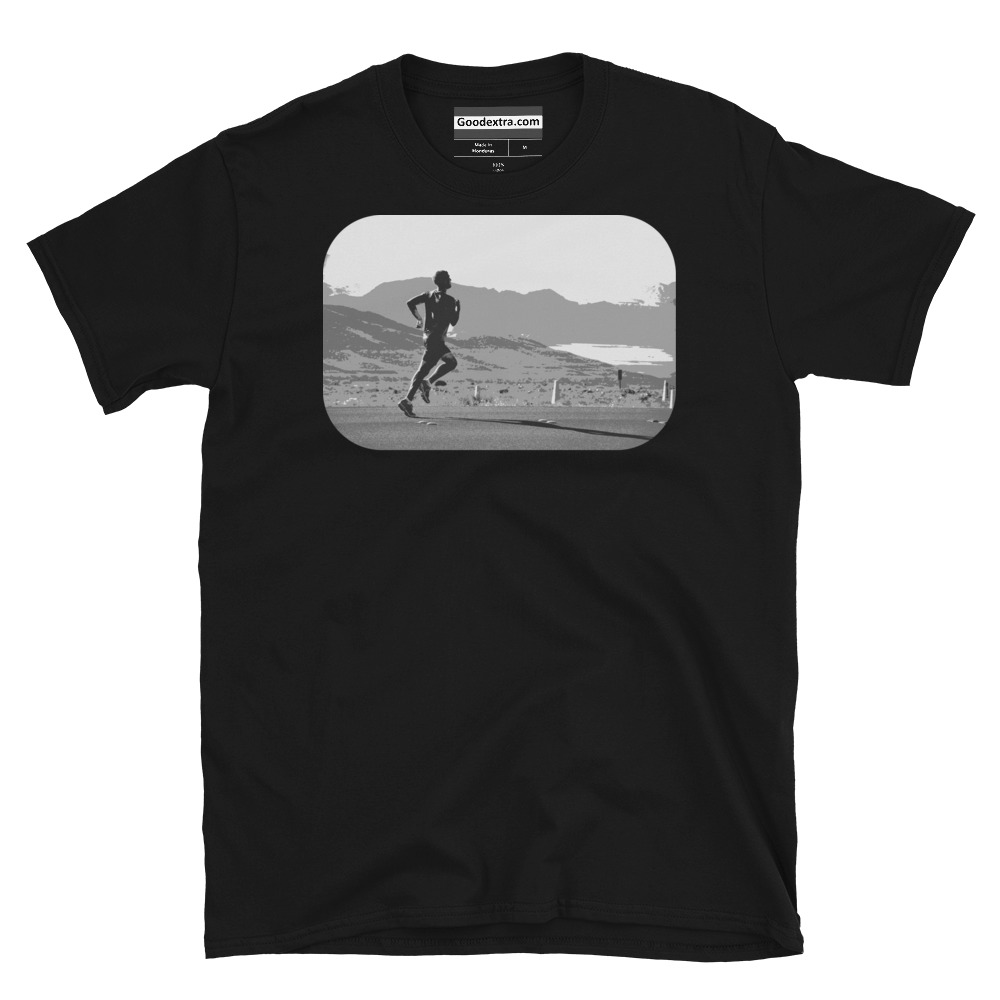 Running, Track & Field T-shirt – On the Open Road – (#7090) Running, Track & Field T-shirt – On the Open Road – (#7090)