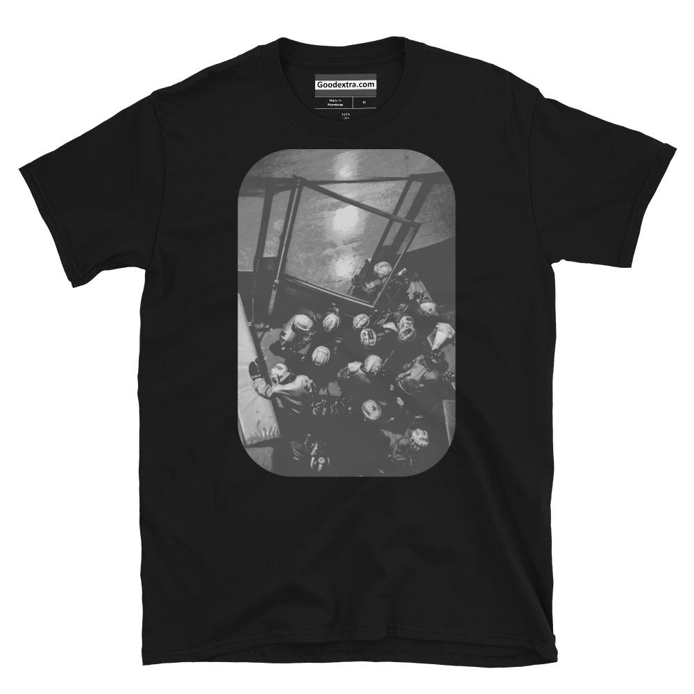 Hockey T-shirt – Team Entering the Ice Hockey Rink – (#2644)
