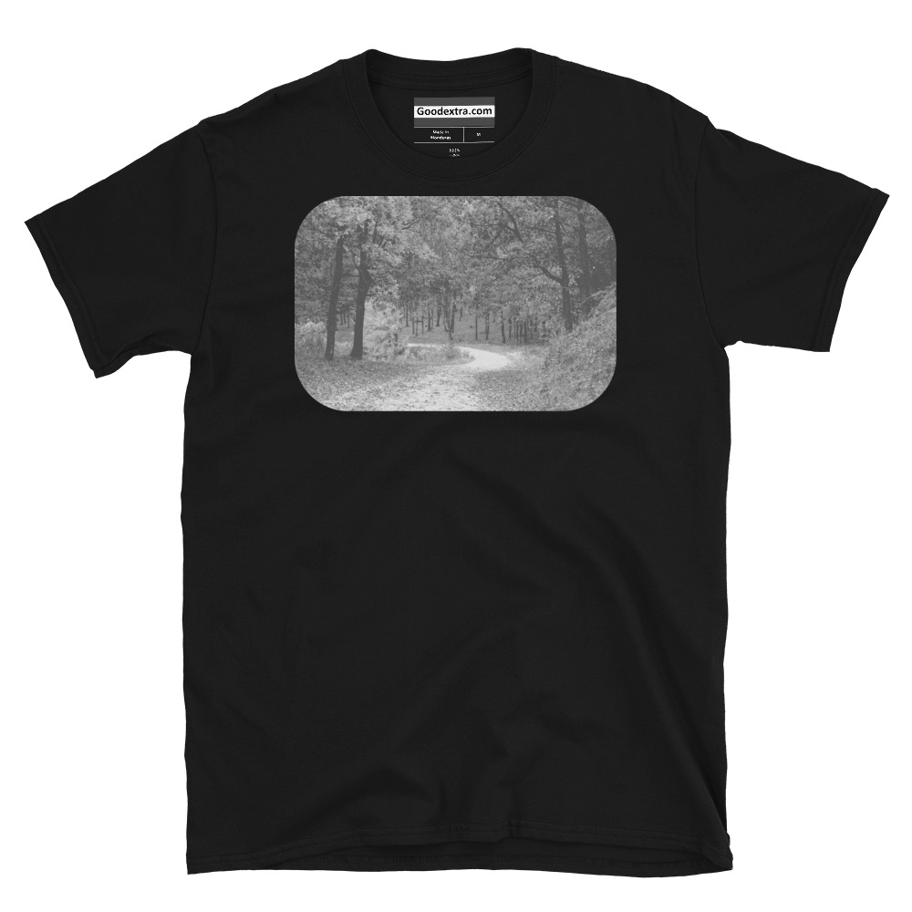 Hiking & Nature T-shirt – Trail Full of Leaves – (#4331) Hiking & Nature T-shirt – Trail Full of Leaves – (#4331)