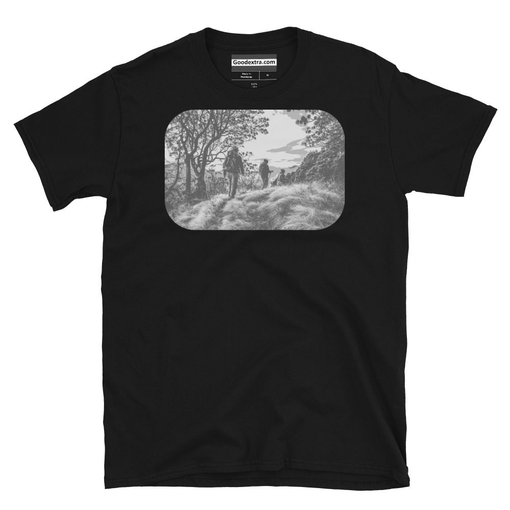 Hiking & Nature T-shirt – Through Wavy Weeds – (#8596) Hiking & Nature T-shirt – Through Wavy Weeds – (#8596)