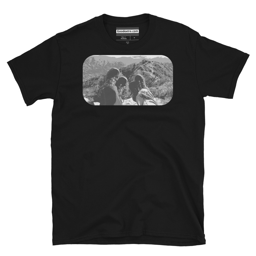 Hiking & Nature T-shirt – Hiking Shoes, Relaxing – (#2802) Hiking & Nature T-shirt – Hiking Shoes, Relaxing – (#2802)