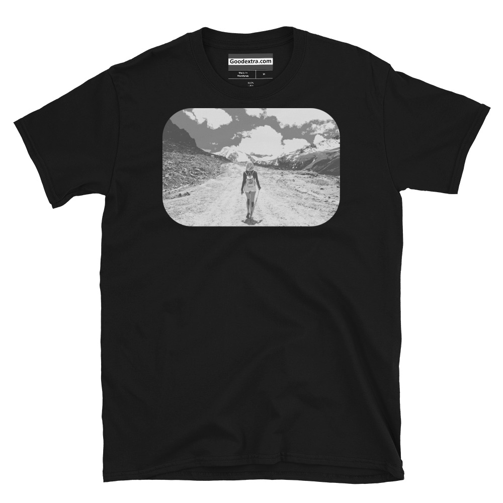 Hiking & Nature T-shirt – Clouds and a Wide Trail – (#2923) Hiking & Nature T-shirt – Clouds and a Wide Trail – (#2923)