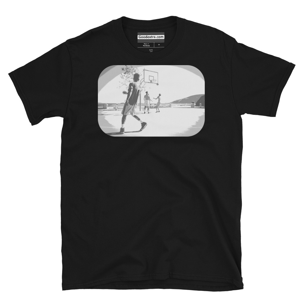 Basketball T-shirt – Made the Three Pointer – (#7602) Basketball T-shirt – Made the Three Pointer – (#7602)