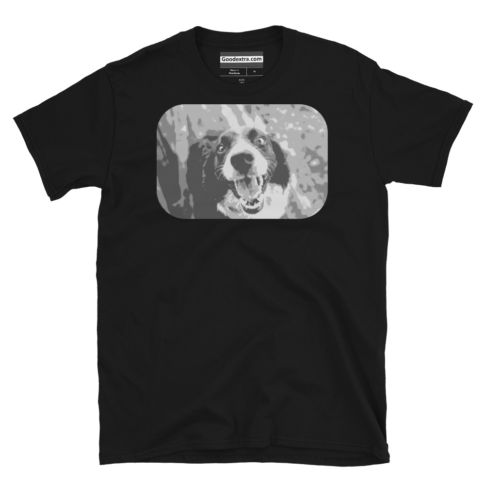Dog T-shirt – Bug-Eyed Canine – (#8573)