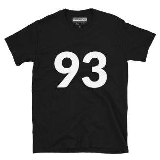 Number T-shirt – Number 93 – (#4647)