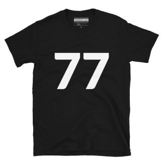 Number T-shirt – Number 77 – (#8025)