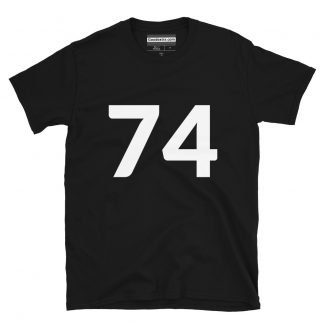 Number T-shirt – Number 74 – (#3021)