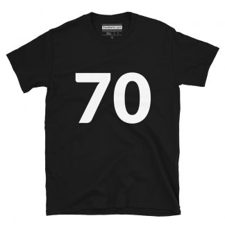 Number T-shirt – Number 70 – (#5501)