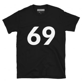 Number T-shirt – Number 69 – (#6642)