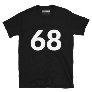 Number T-shirt – Number 68 – (#6333)
