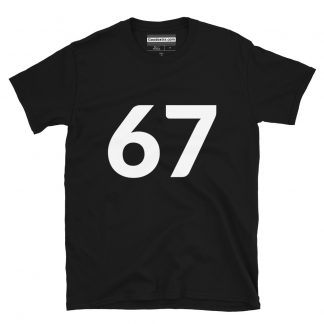 Number T-shirt – Number 67 – (#7945)