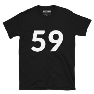 Number T-shirt – Number 59 – (#7580)