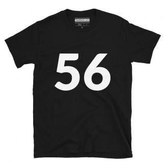 Number T-shirt – Number 56 – (#9147)