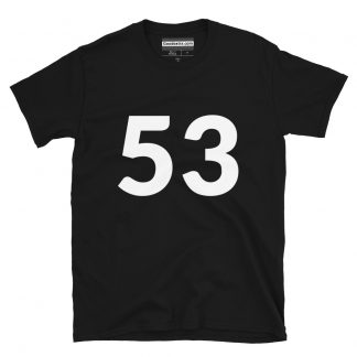 Number T-shirt – Number 53 – (#9494)