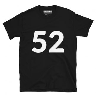 Number T-shirt – Number 52 – (#9129)