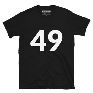 Number T-shirt – Number 49 – (#8106)