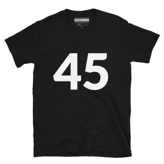 Number T-shirt – Number 45 – (#5978)