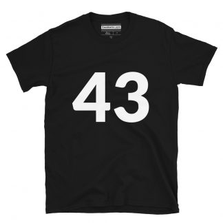Number T-shirt – Number 43 – (#3841)
