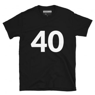 Number T-shirt – Number 40 – (#5633)