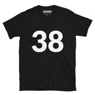 Number T-shirt – Number 38 – (#3802)