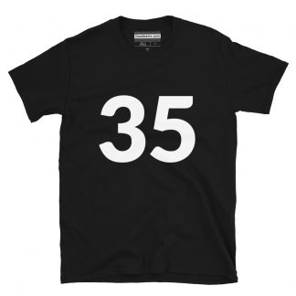 Number T-shirt – Number 35 – (#9095)