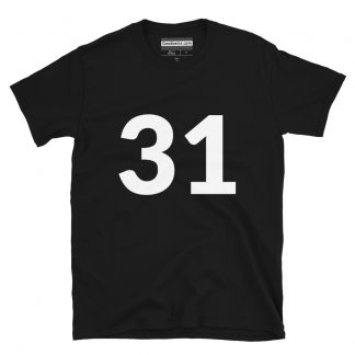 Number T-shirt – Number 31 – (#6154)