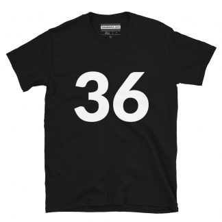 Number T-shirt – Number 36 – (#8981)
