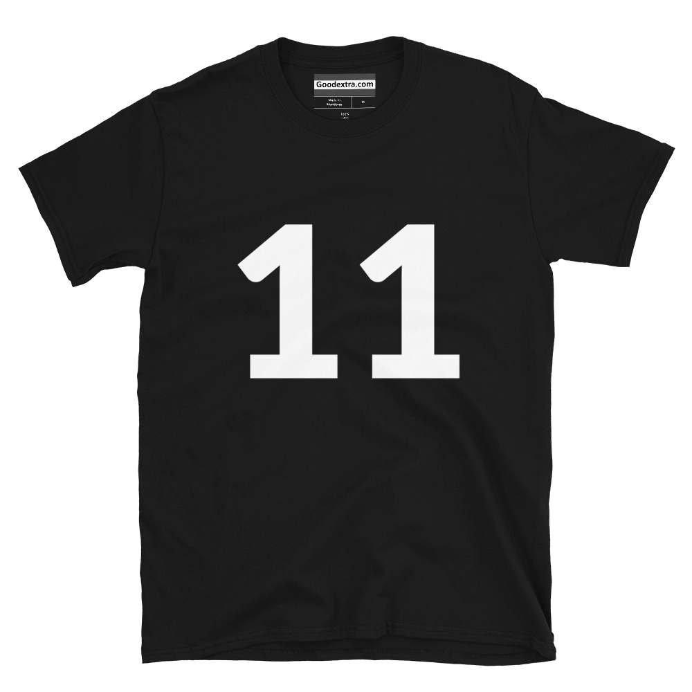 Number T-shirt – Number 11 – (#4258) Number T-shirt – Number 11 – (#4258)