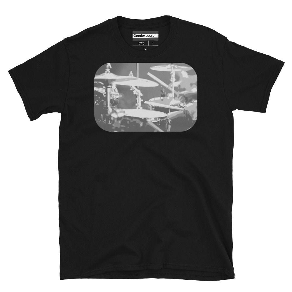 Music T-shirt – Drum Set – (#4253)