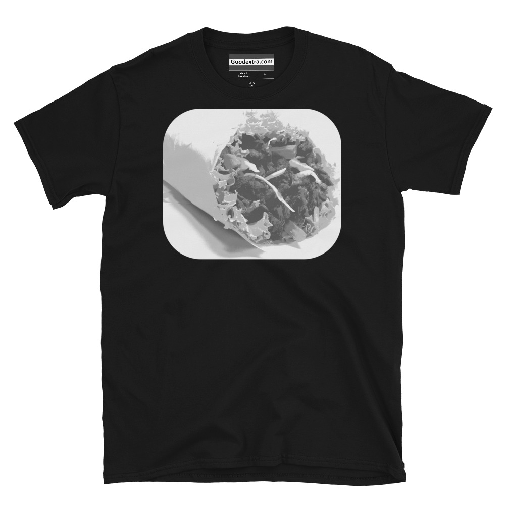 Food T-shirt – Beefy Burrito – (#1631) Food T-shirt – Beefy Burrito – (#1631)